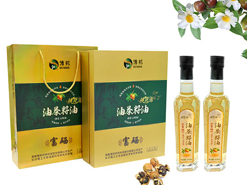 富硒茶籽油金色礼盒装（500ML×2）